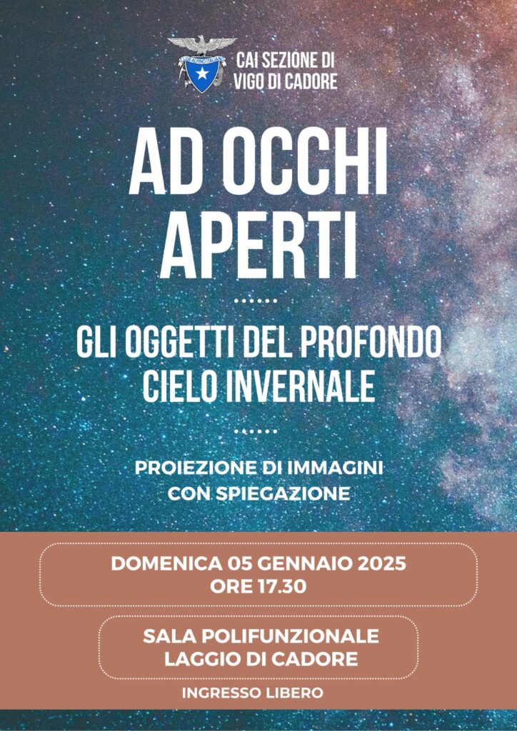 Ad occhi aperti - Gli oggetti del profondo cielo invernale